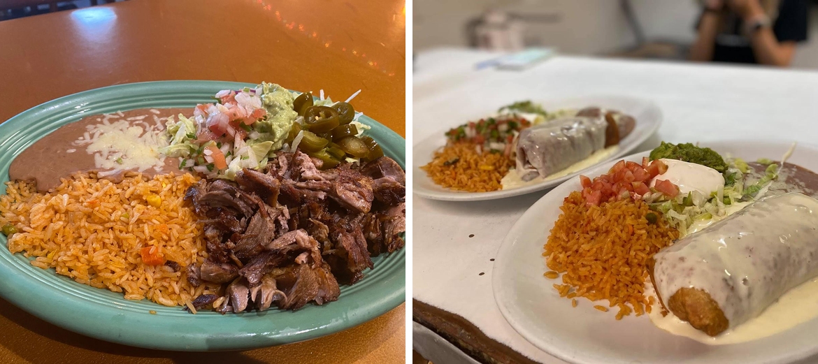 La Sierra Mexican Restaurant Menu