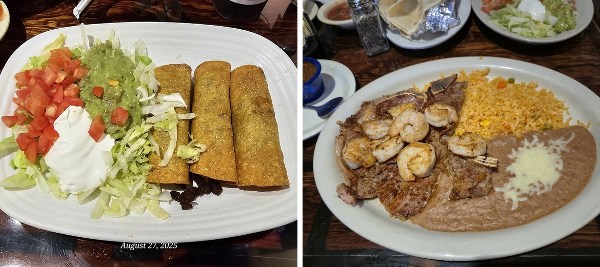 La Sierra Mexican Restaurant Menu